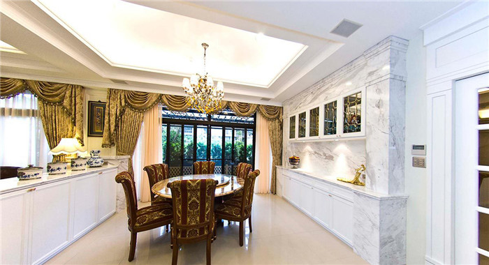 歐式奢華古典別墅室內(nèi)設計方案