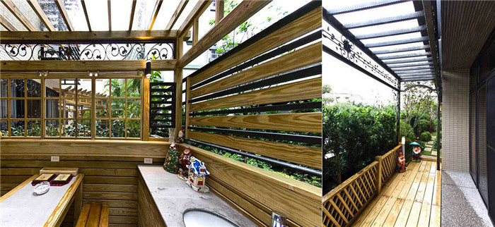 別墅戶外露臺景觀設計圖