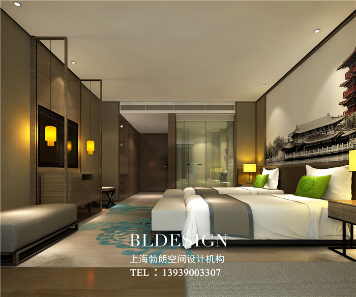 開封安石文化精品標(biāo)準(zhǔn)間客房酒店設(shè)計方案