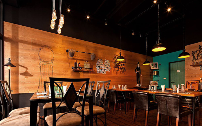 懷舊風主題餐廳裝修設計案例