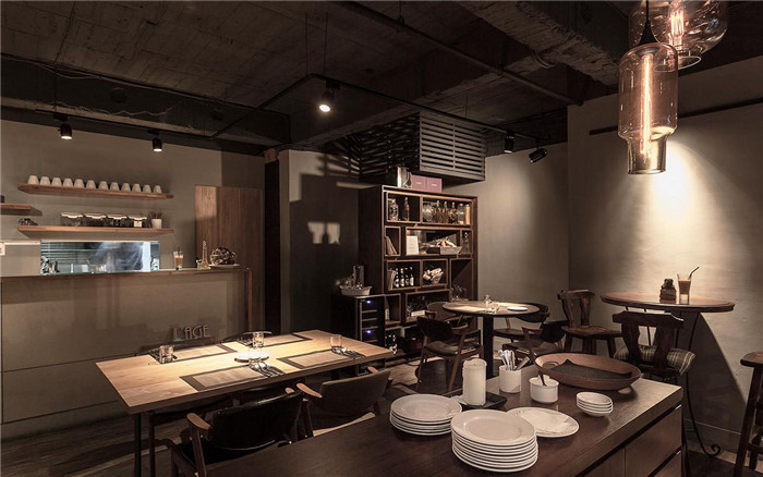 溫暖舒適的餐廳設計效果圖