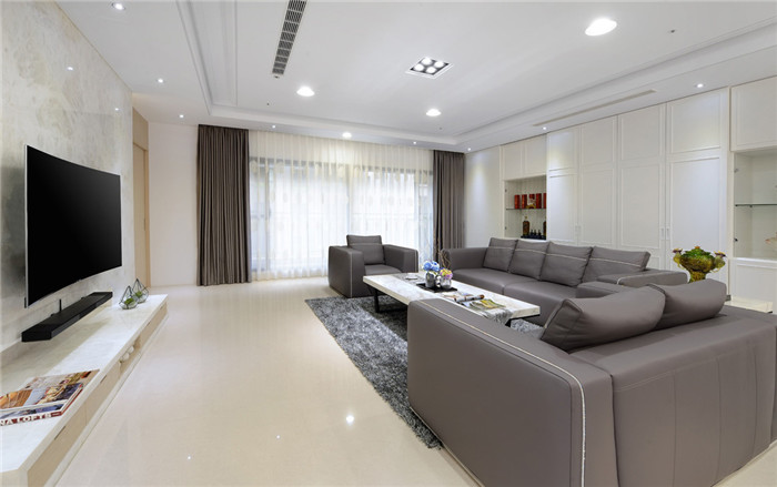 簡約精致   純凈的輕古典風格度假別墅裝修設計案例