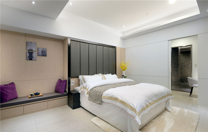 輕古典風別墅臥室設計方案