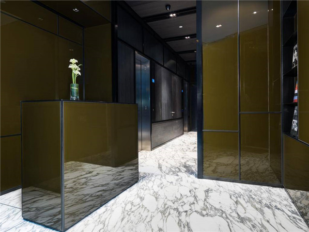 香港The Jervois精品酒店前臺設計