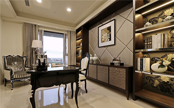 精致大器的400平古典風(fēng)別墅豪宅裝修設(shè)計案例