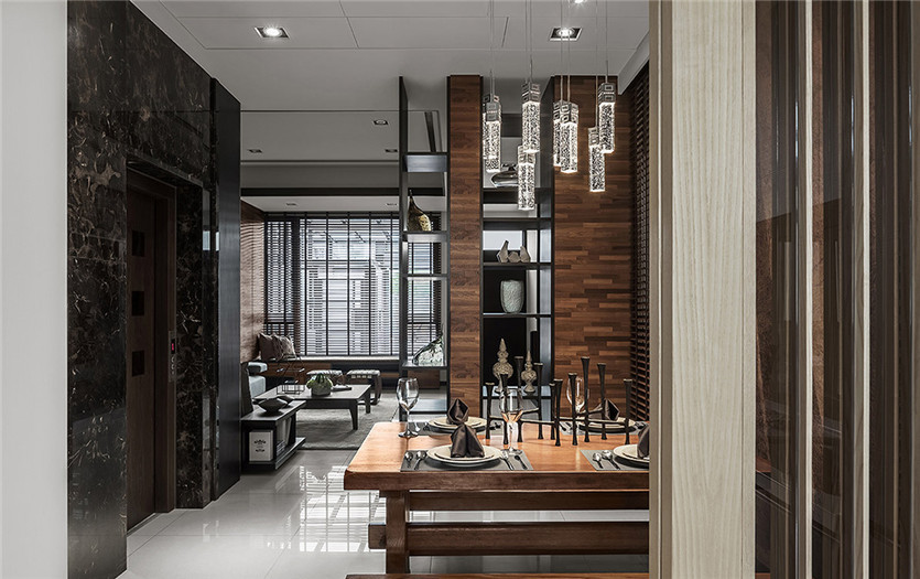 鄭州現(xiàn)代禪意自然·光感獨(dú)棟別墅裝修設(shè)計(jì)案例