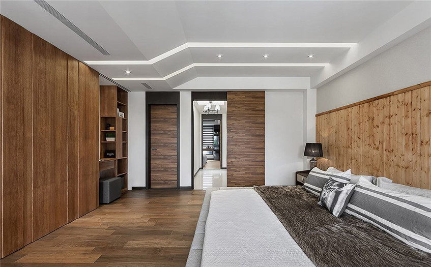 鄭州現(xiàn)代禪意自然·光感獨(dú)棟別墅裝修設(shè)計(jì)案例