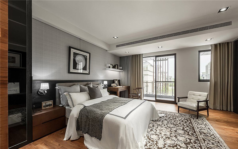 鄭州現(xiàn)代禪意自然·光感獨(dú)棟別墅裝修設(shè)計(jì)案例