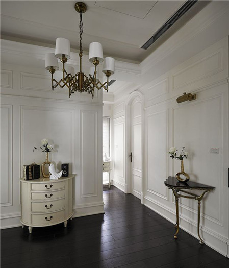 信陽大器美式別墅樣板間裝修設(shè)計案例