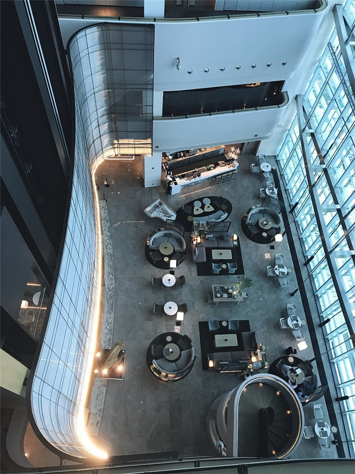 深圳南山萬豪酒店大堂吧設計