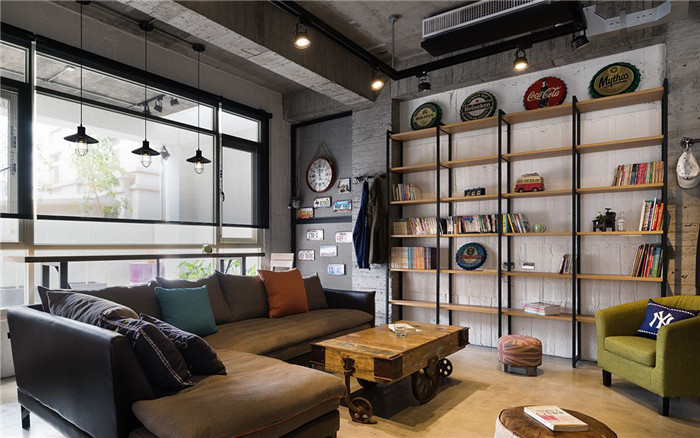 原味LOFT工業(yè)風(fēng)豪宅裝修設(shè)計(jì)圖