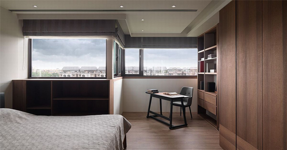 四世同堂   五層獨(dú)棟大家族東方情懷別墅設(shè)計(jì)案例-起居室設(shè)計(jì)