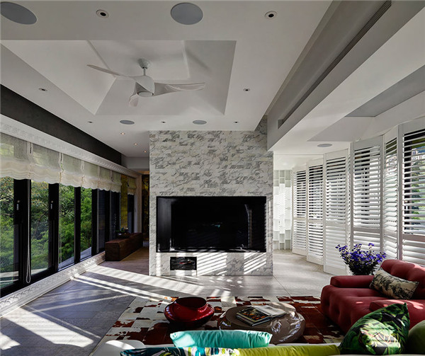 摩登前衛(wèi)的別墅裝修設(shè)計圖