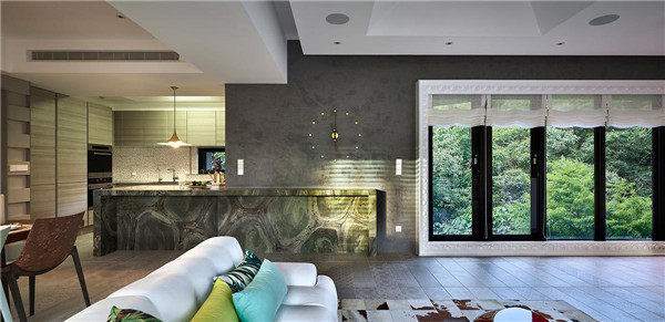 開放式別墅客廳設(shè)計圖