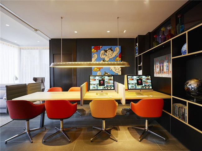 普通人也能住得起的奢華精品連鎖酒店設計   臺北CitizenM酒店設計圖