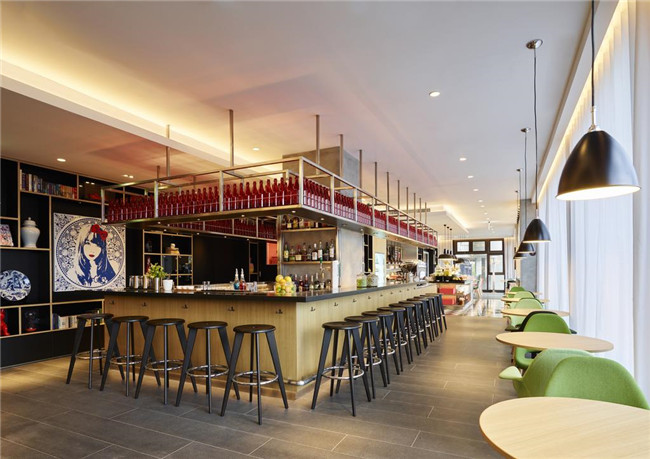 臺北CitizenM酒店餐廳設計圖