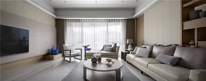極簡古典主義別墅客廳設(shè)計(jì)效果圖