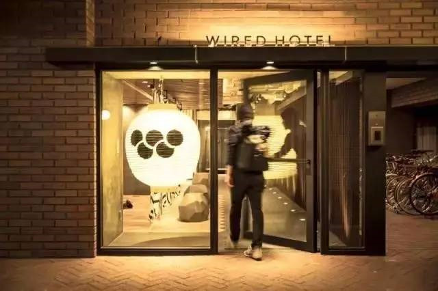 日本東京WIRED HOTLE酒店外觀門(mén)頭設(shè)計(jì)