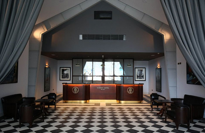 泰坦尼克主題精品酒店大堂設(shè)計(jì)圖