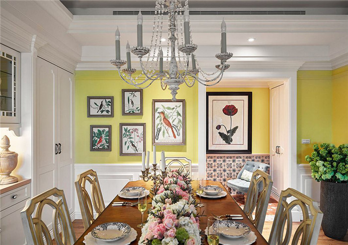 法式鄉(xiāng)村三層獨(dú)棟別墅裝修設(shè)計(jì)案例  打造南法貴族的秘密花園