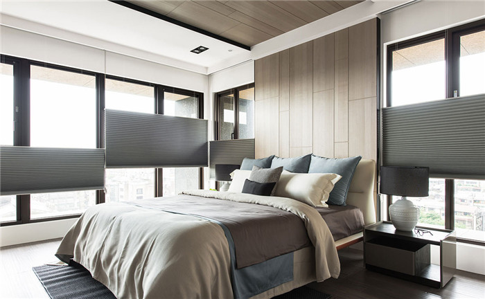 現(xiàn)代風格豪宅主臥設(shè)計效果圖