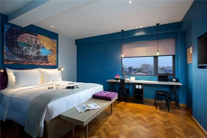 緬甸仰光G時尚連鎖酒店客房設計方案