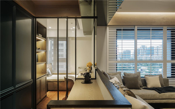 都市綠洲  現(xiàn)代藝術(shù)人文時尚小型豪宅裝修設(shè)計圖