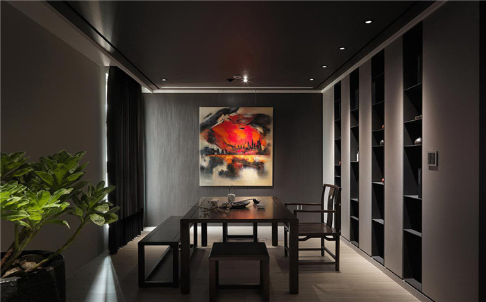 高端別墅茶室裝修設(shè)計(jì)方案