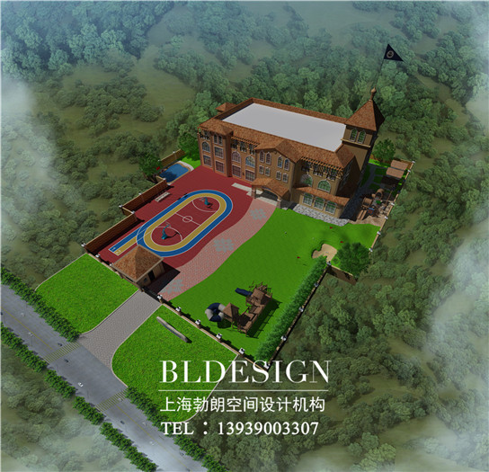 新鄭迪愛茜國際貴族雙語幼兒園設計效果圖