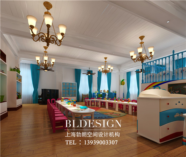 新鄭迪愛茜國際貴族雙語幼兒園教室設計效果圖