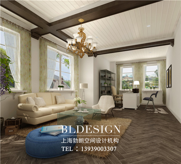 新鄭迪愛茜國際貴族雙語幼兒園辦公室設計效果圖