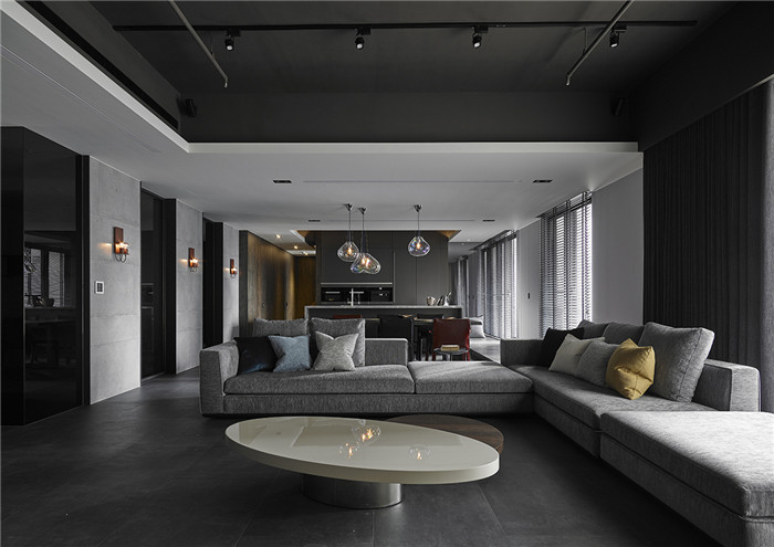 專業(yè)高端別墅設計公司推薦工業(yè)風人文別墅裝修設計案例