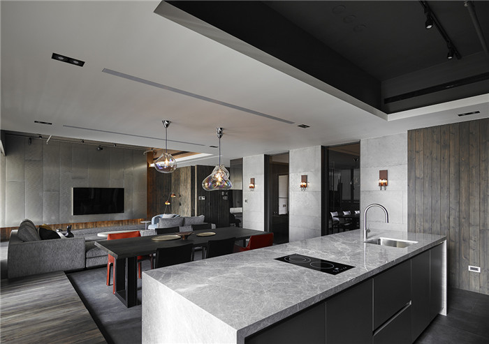 專業(yè)高端別墅設計公司推薦工業(yè)風人文別墅裝修設計案例