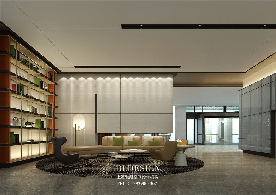 鄭州銘匯文華五星級酒店大堂吧設(shè)計效果圖