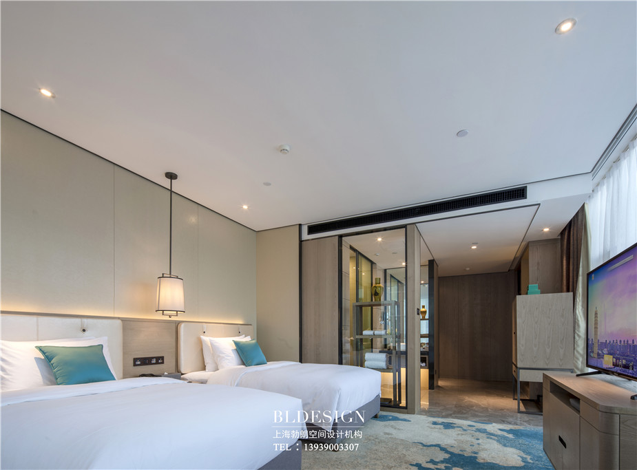 銘匯文華高端商務(wù)酒店客房裝修設(shè)計實景圖