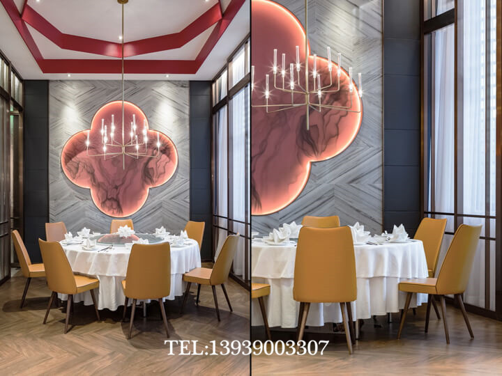 新中式烤鴨店包房設(shè)計(jì)圖