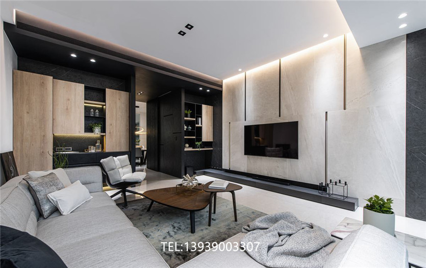 鄭州現(xiàn)代時尚風(fēng)年輕夫婦別墅裝修設(shè)計方案