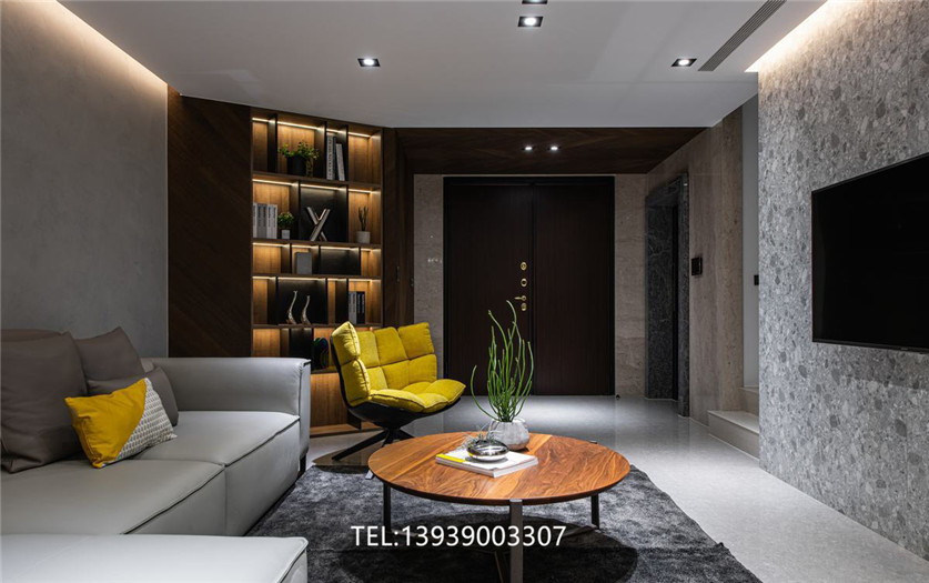 鄭州現(xiàn)代時尚風(fēng)年輕夫婦別墅裝修設(shè)計方案