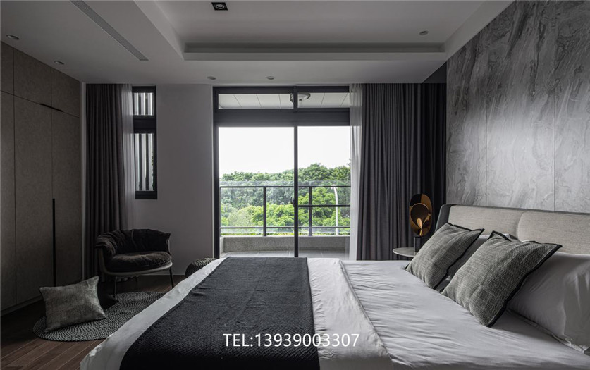 鄭州現(xiàn)代時尚風(fēng)年輕夫婦別墅裝修設(shè)計方案