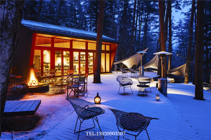 虹夕諾雅富士酒店露臺設計方案