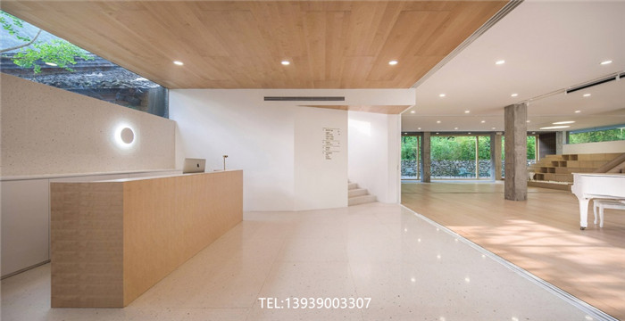 鄉(xiāng)村自建房改造成民宿  GEEMU積木酒店大堂設計方案