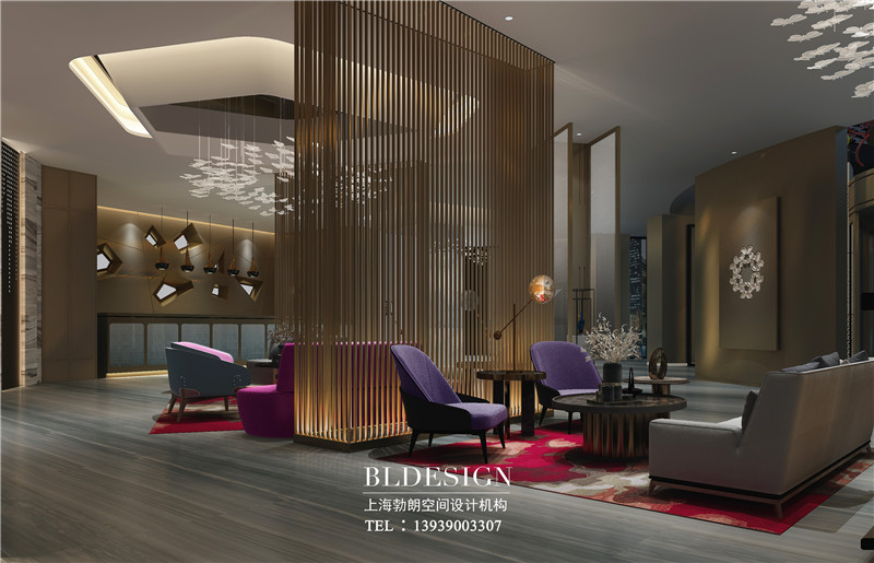 鄭州斯威特精品主題酒店大堂休閑區(qū)設計方案