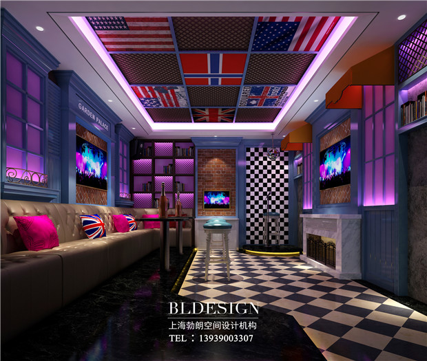 鄭州鞏義唐會潮會所星空主題KTV包廂設(shè)計案例效果圖