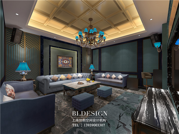 登封中州華鼎高端奢華商務(wù)KTV包廂設(shè)計(jì)效果圖