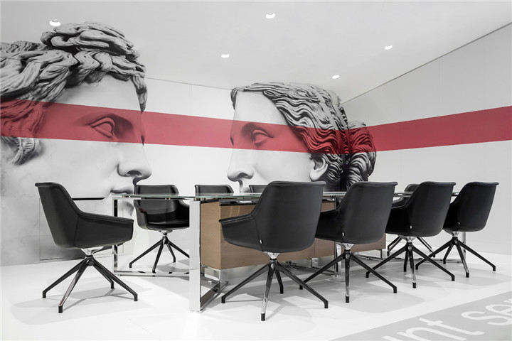 現(xiàn)代藝術(shù)風(fēng)國外大牌家具公司展廳兼辦公設(shè)計(jì)方案