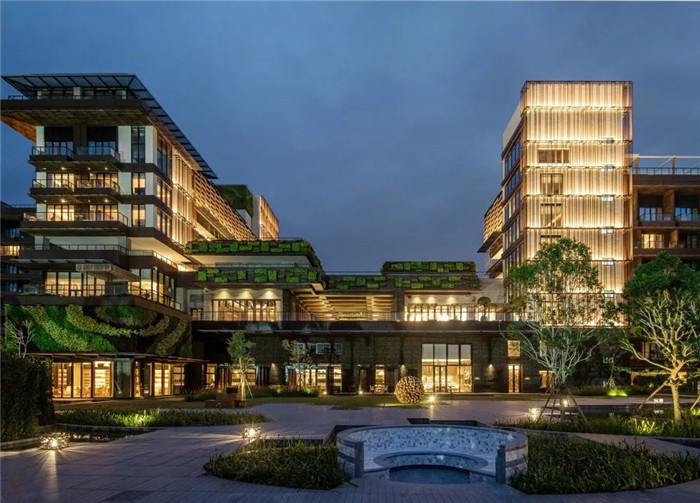 自然主題海南三亞海棠灣陽光壹度假酒店外觀設(shè)計方案