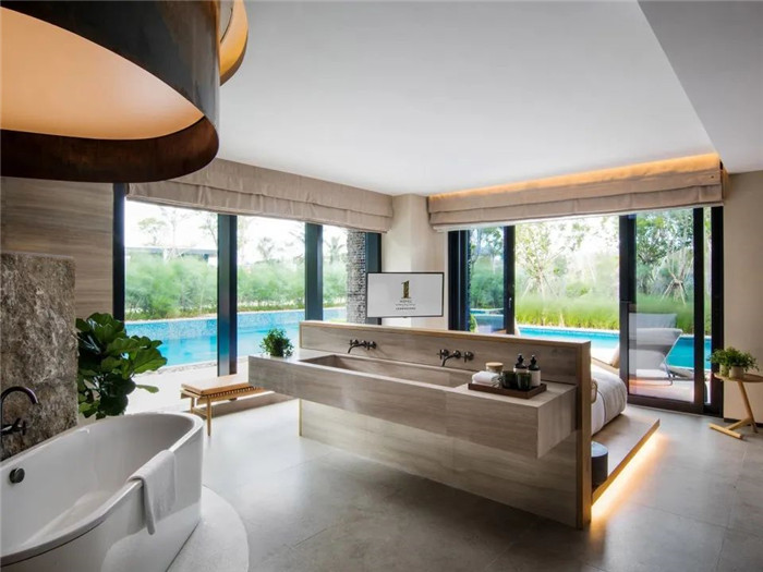 自然主題海南三亞海棠灣陽光壹度假酒店套房設(shè)計方案