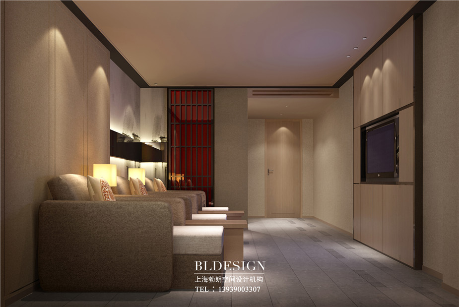 新鄭在水一方洗浴中心客房設(shè)計(jì)案例效果圖