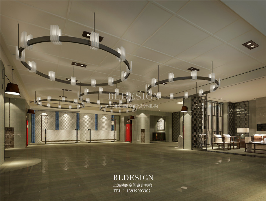 中原健康洗浴假日酒店新中式洗浴設計方案效果圖