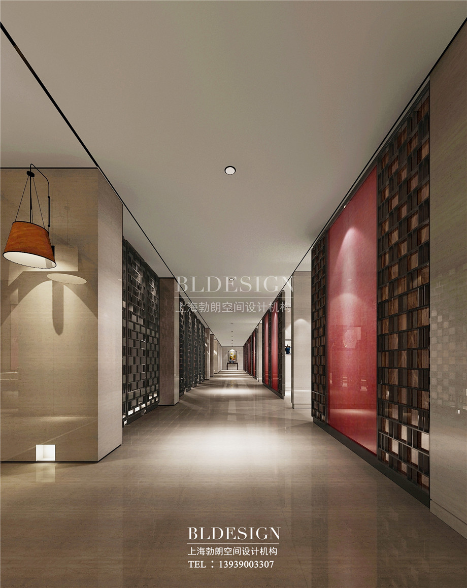 中原健康洗浴假日酒店新中式洗浴設計方案效果圖